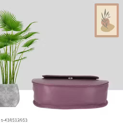 Stylish PU Leather Sling Bag for Women