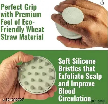 Scalp Massager (Marble Green)