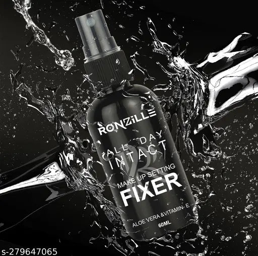 RONZILLE Makeup Fixer (60ml) with Natural Aloe Vera &amp; Vitamin E + Primer Tube (80ml)