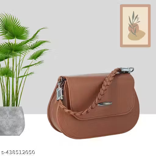 Stylish PU Leather Sling Bag for Women