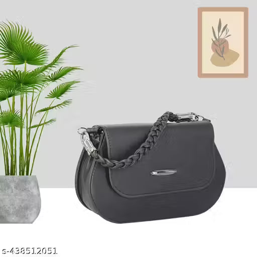 Stylish PU Leather Sling Bag for Women