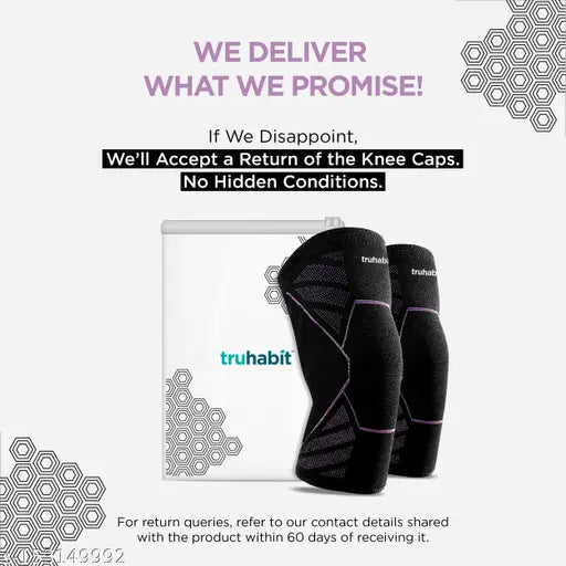 TruHabit Knee Caps for Women – Large Size