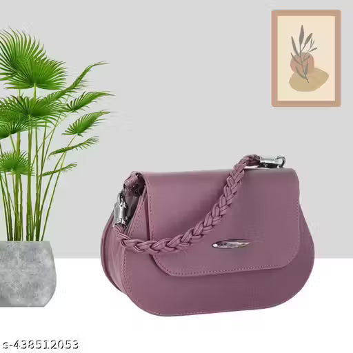 Stylish PU Leather Sling Bag for Women